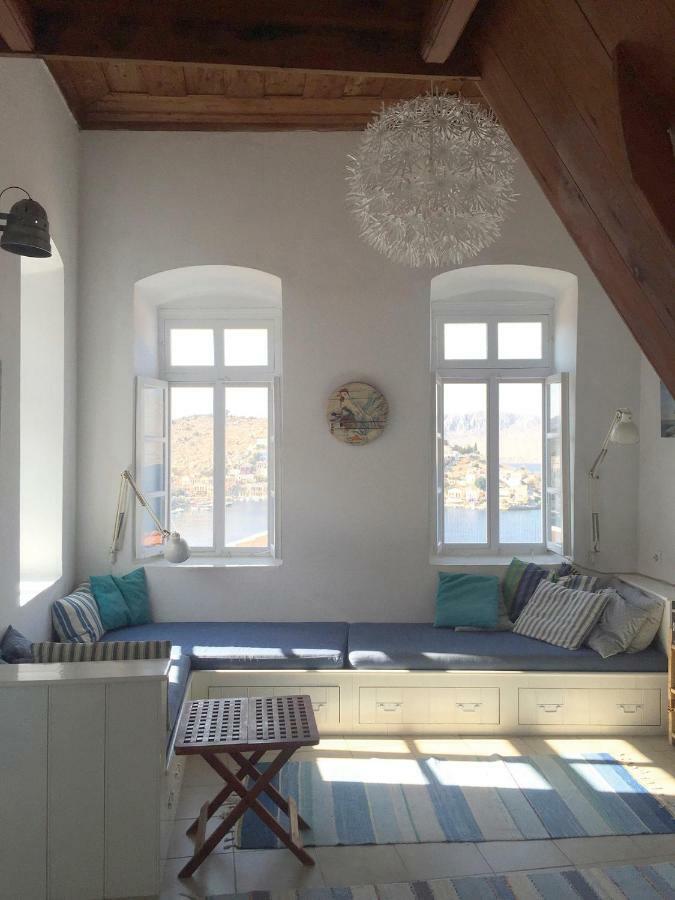 Plesner House, Symi Greeceヴィラ エクステリア 写真